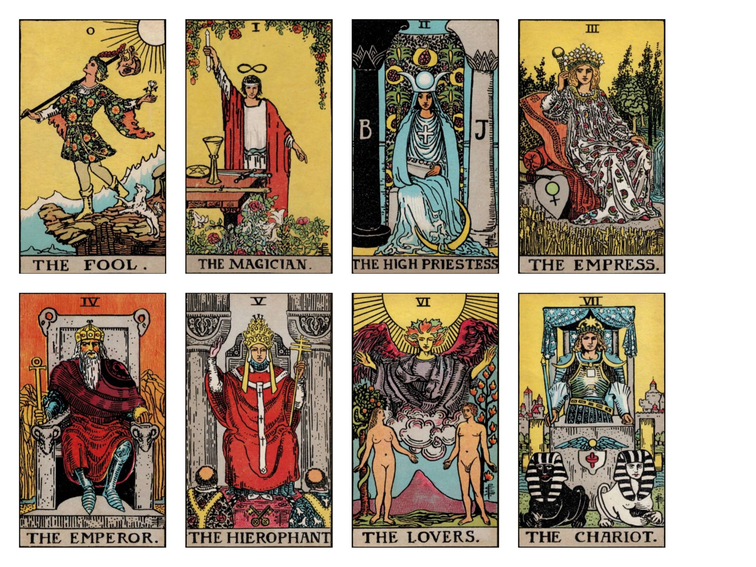 Printable tarot cards â daily tarot draw