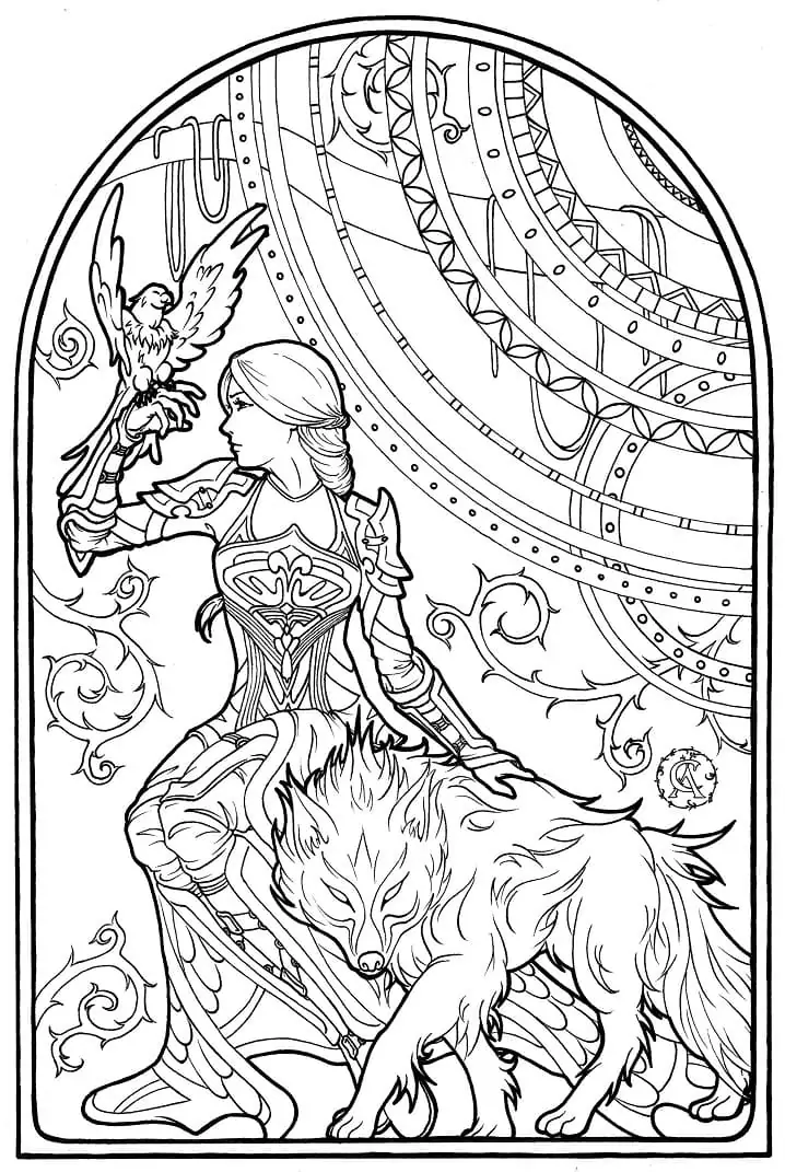 Tarot malvorlagen