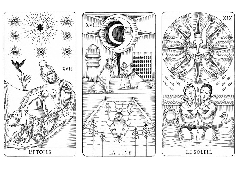 Sabat tarot poster set ii â sabat magazine