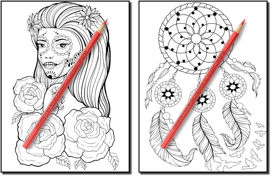 Tattoo loring book an adult loring book with awesome sexy and relaxing tattoo designs for men and women summer jade books