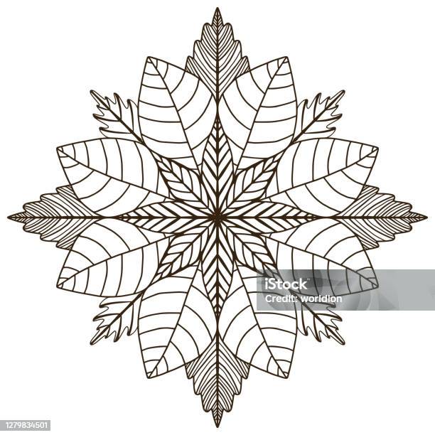 Ornamental mandala tattoo art design carpet ornament flower vector for adult coloring page interior mandala print stock illustration