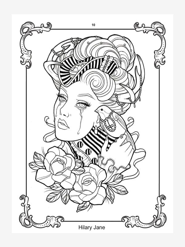 The coloring book vol by various artists tattoo life ebooks