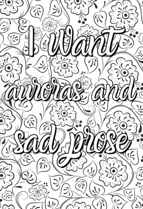 Taylor swift lyric colouring pages digital downloadprint at home