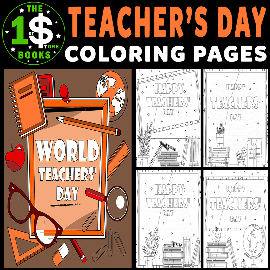 World teachers day teacher appreciation week may holiday coloring sheets made by teachers