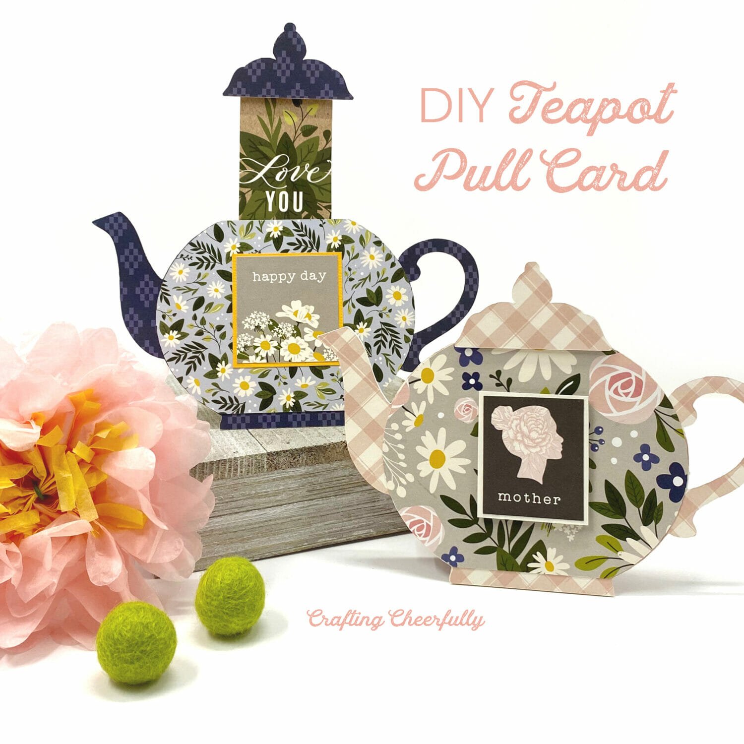 Diy teapot pull card