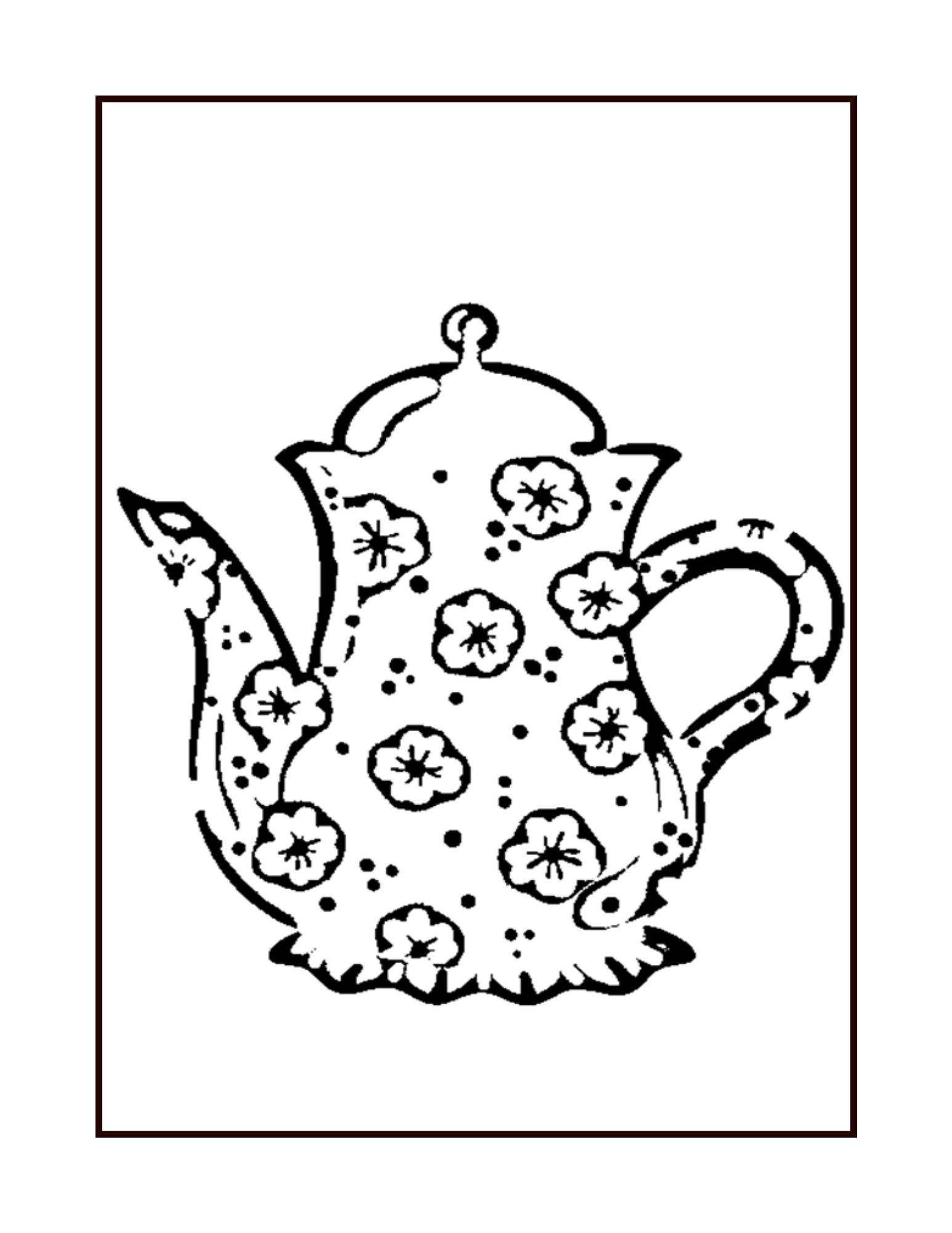 The kitchen coloring book made by teachers