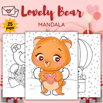 Printable lovely teddy bear coloring pages sheets