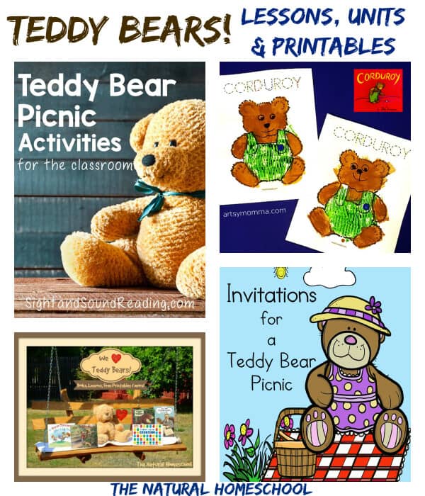 Lessons printables activity coloring pages about teddy bears