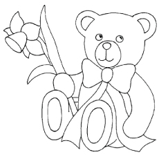 Top free printable teddy bear coloring pages online