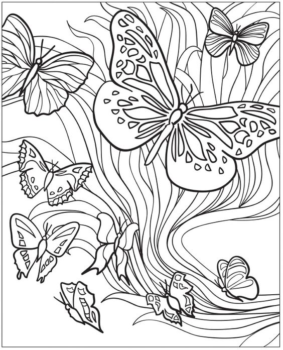 Coloring pages for teens