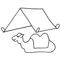 Top free printable camel coloring pages online