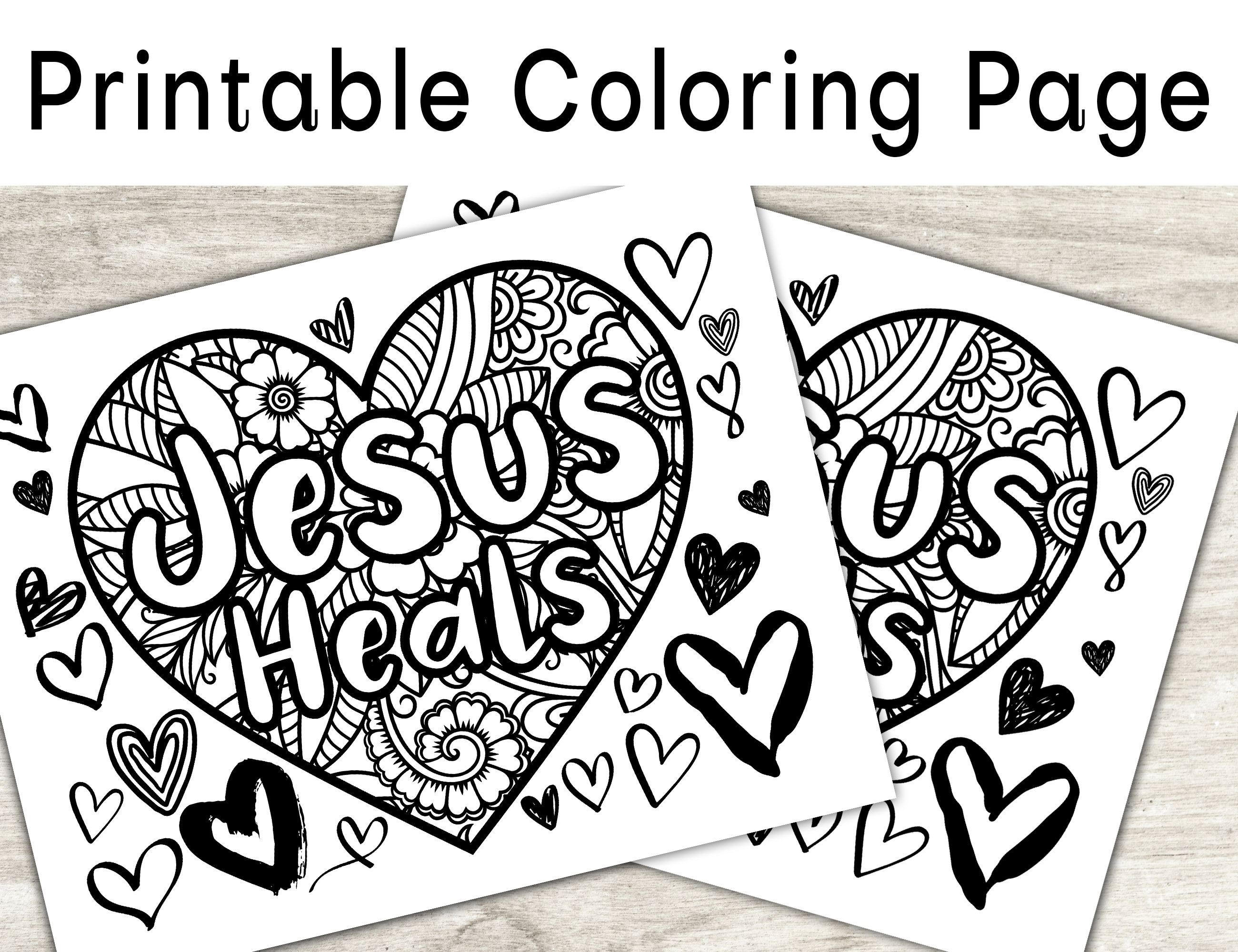 Jesus coloring pages