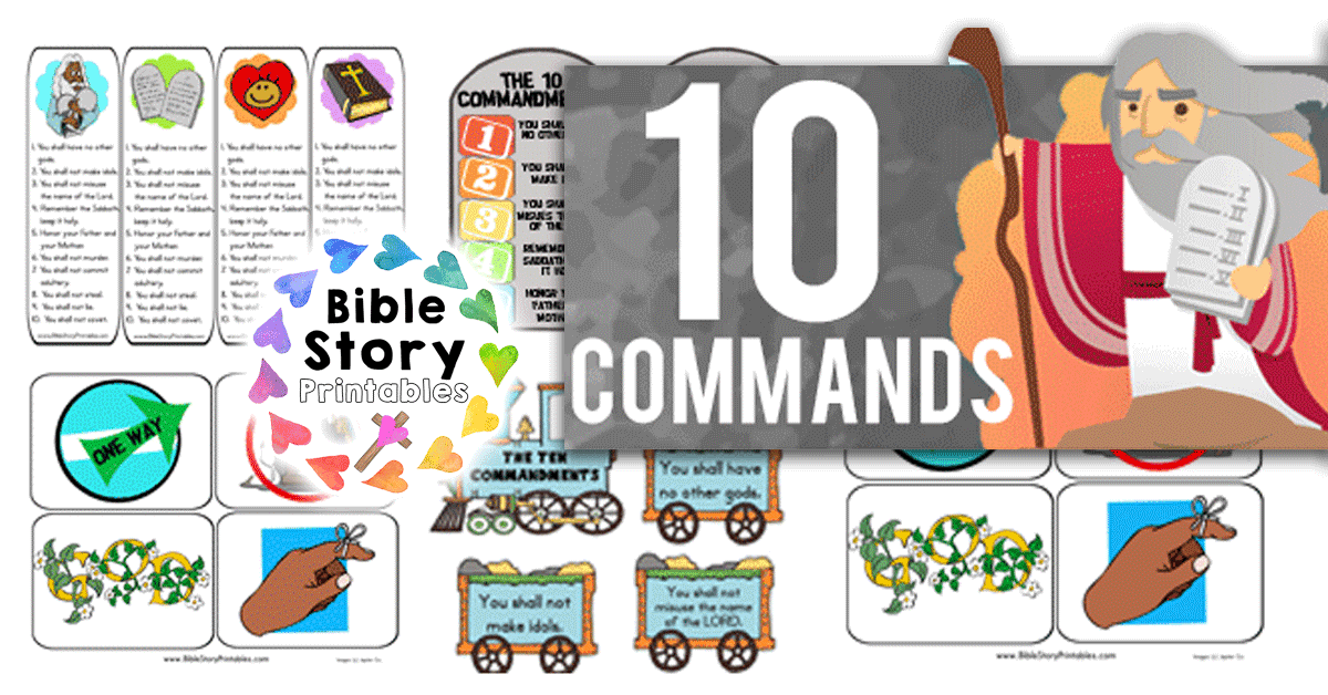 Ten mandments for kids