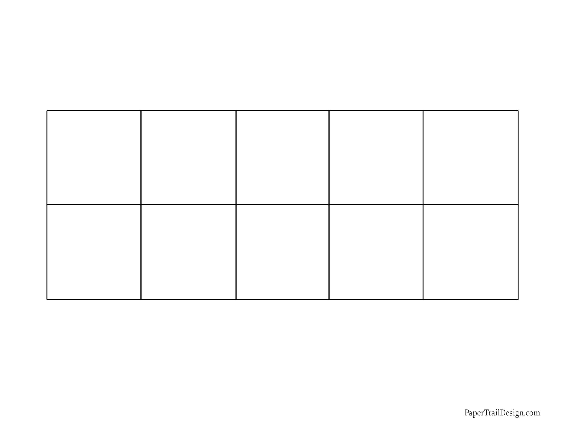 Ten frame printables