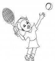 Top tennis coloring pages for your little ones coloring pages