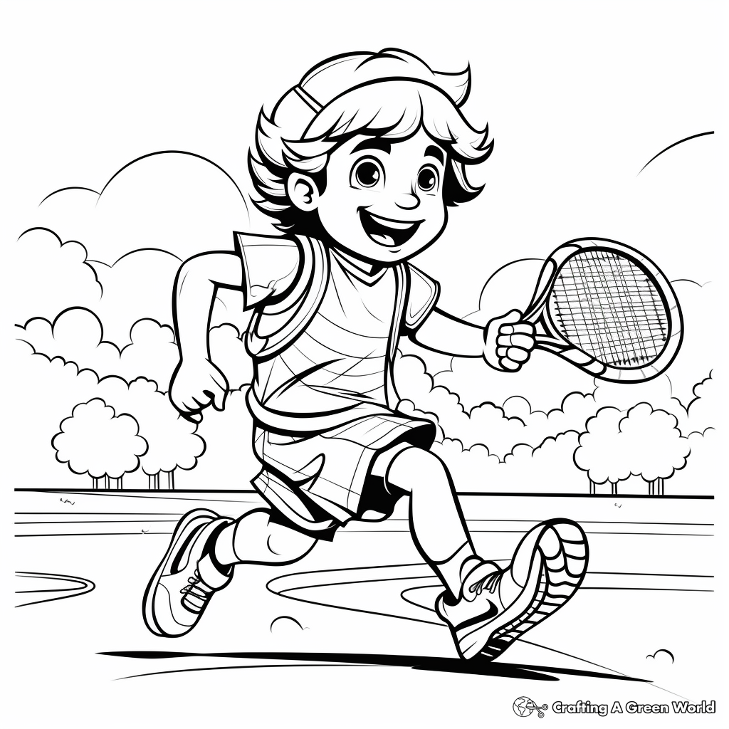 Sports coloring pages