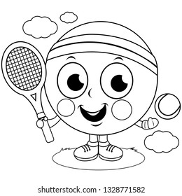 Tennis coloring pages images stock photos d objects vectors