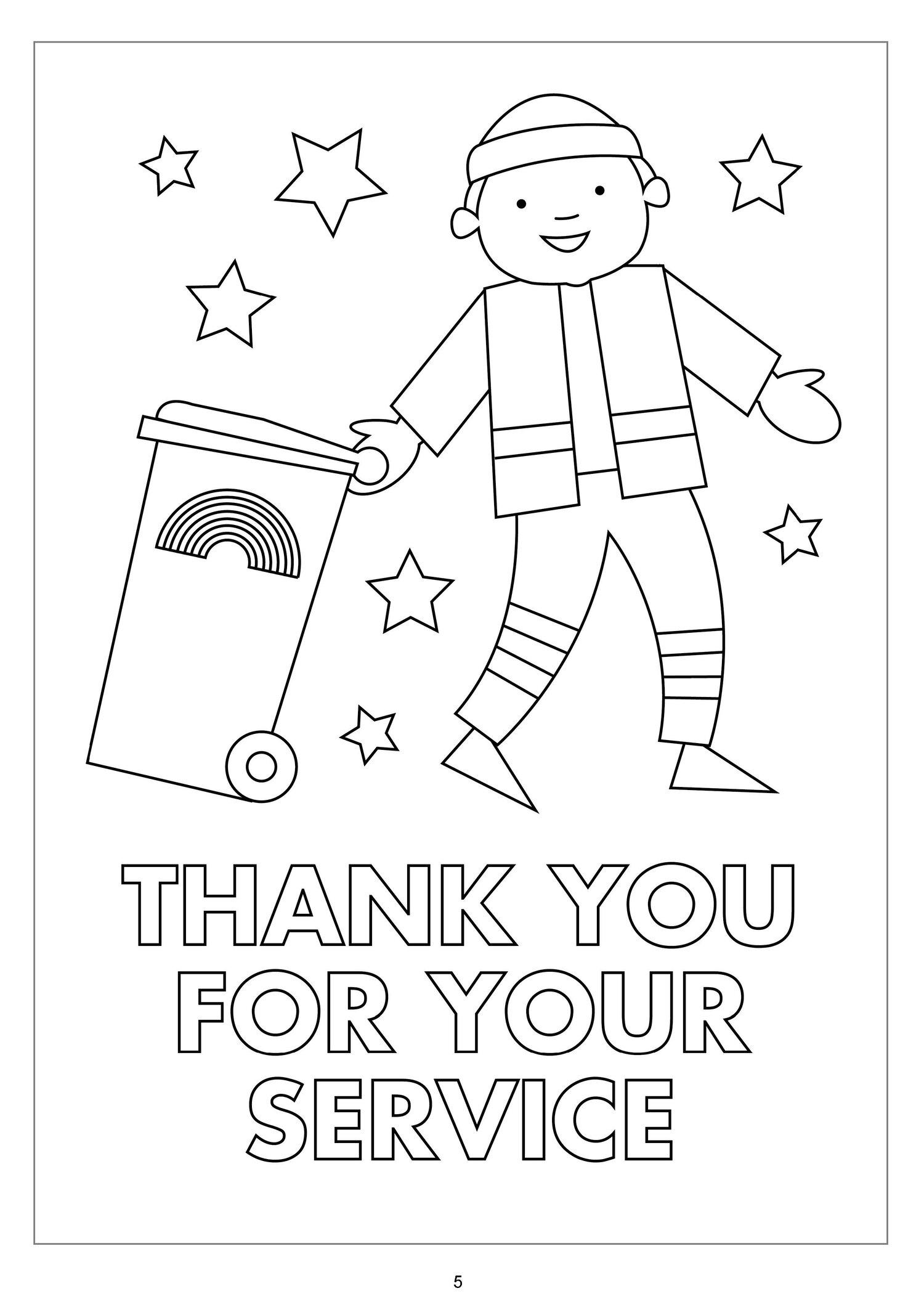 Colouring in to say thank you â community primary ool