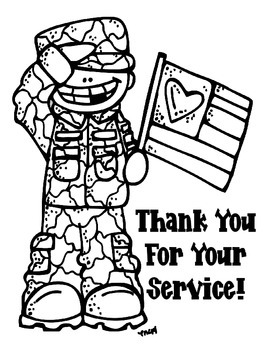 Veterans color sheet tpt