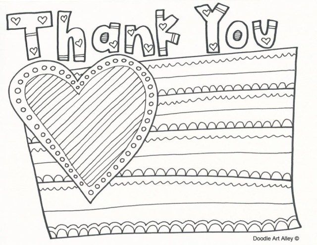 Inspired photo of thank you coloring pages