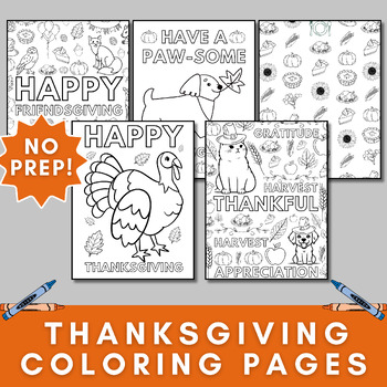 Thanksgiving coloring pages printable thanksgiving activity by jenny marie