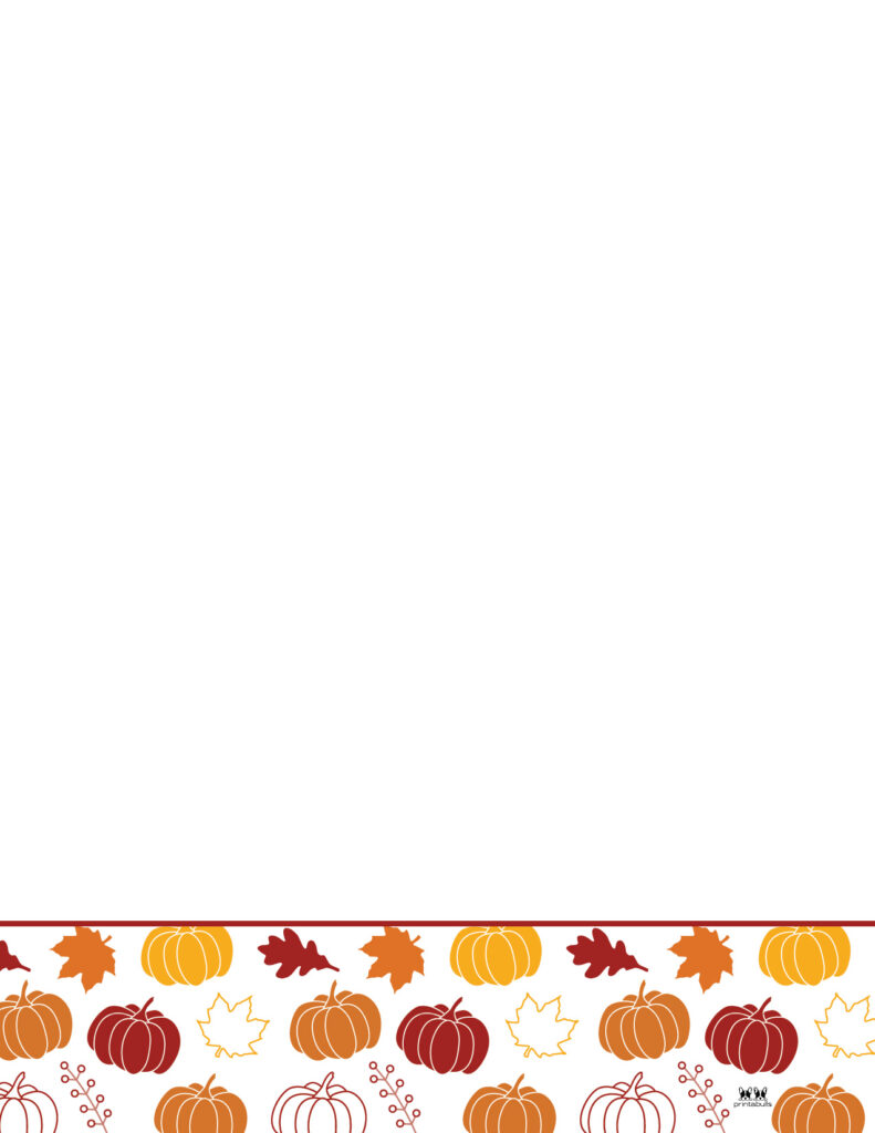 Thanksgiving borders frames