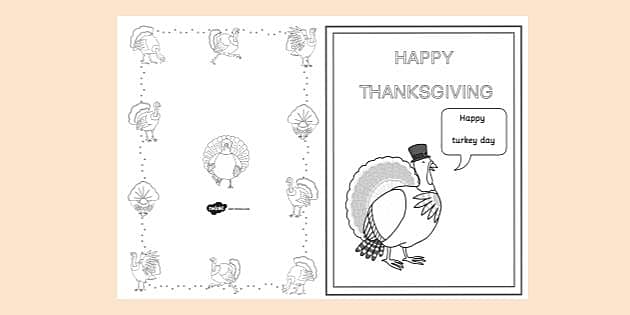 Thanksgiving poem coloring sheet teacher