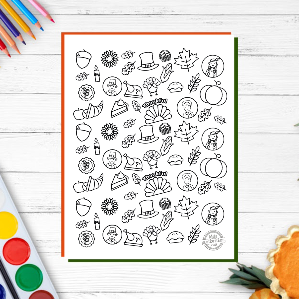 Cutest preschool turkey coloring pages kids activities blog