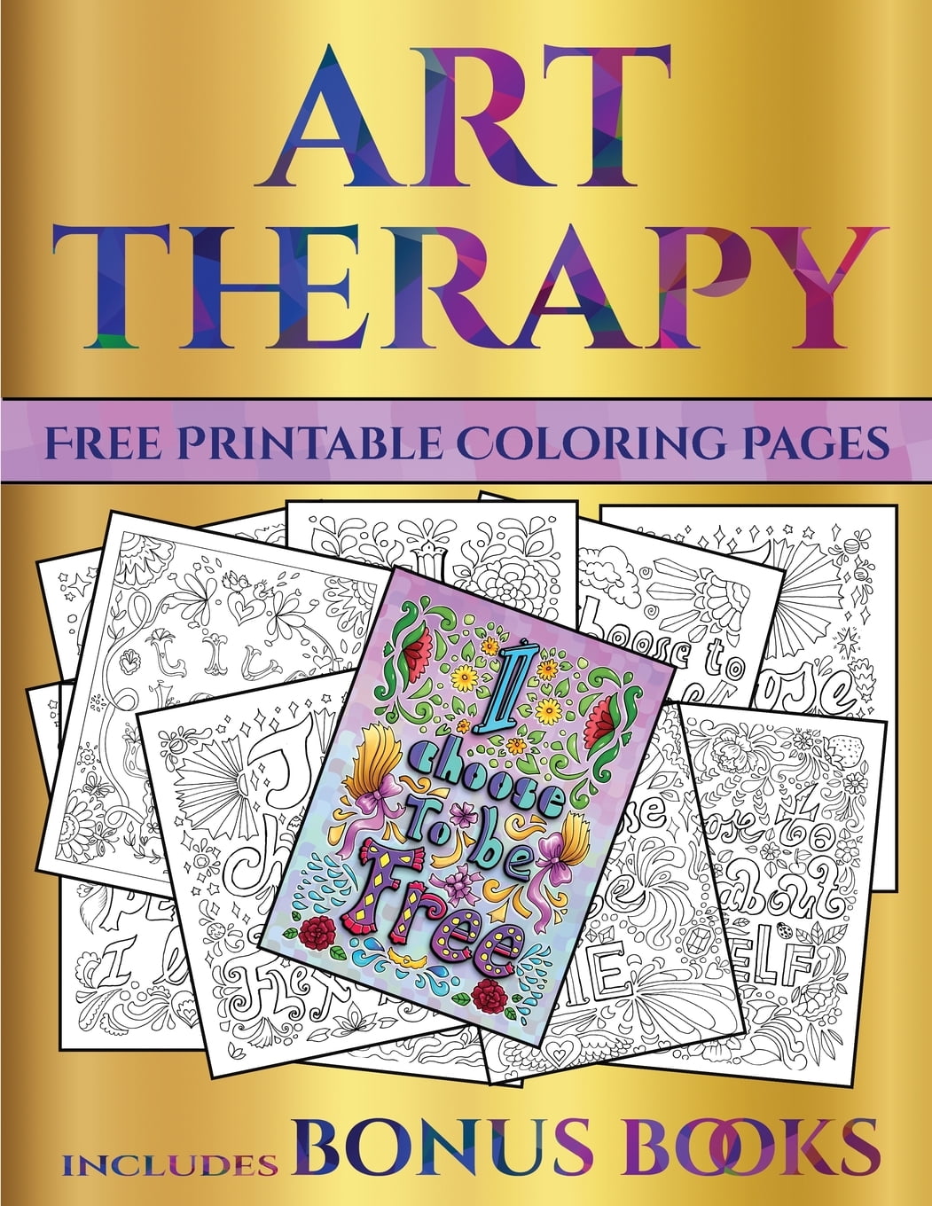 Free printable coloring pages free printable coloring pages art therapy this book has art therapy coloring sheets that can be used to color in frame andor meditate over this book
