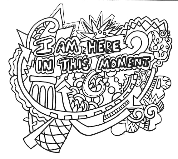 Empowering affirmations coloringpages vol original art coloring book for adultscoloring therapy coloring pages for adults printable