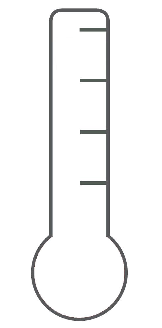 Printable goal thermometer template goal thermometer templates goal thermometer goal thermometer printable