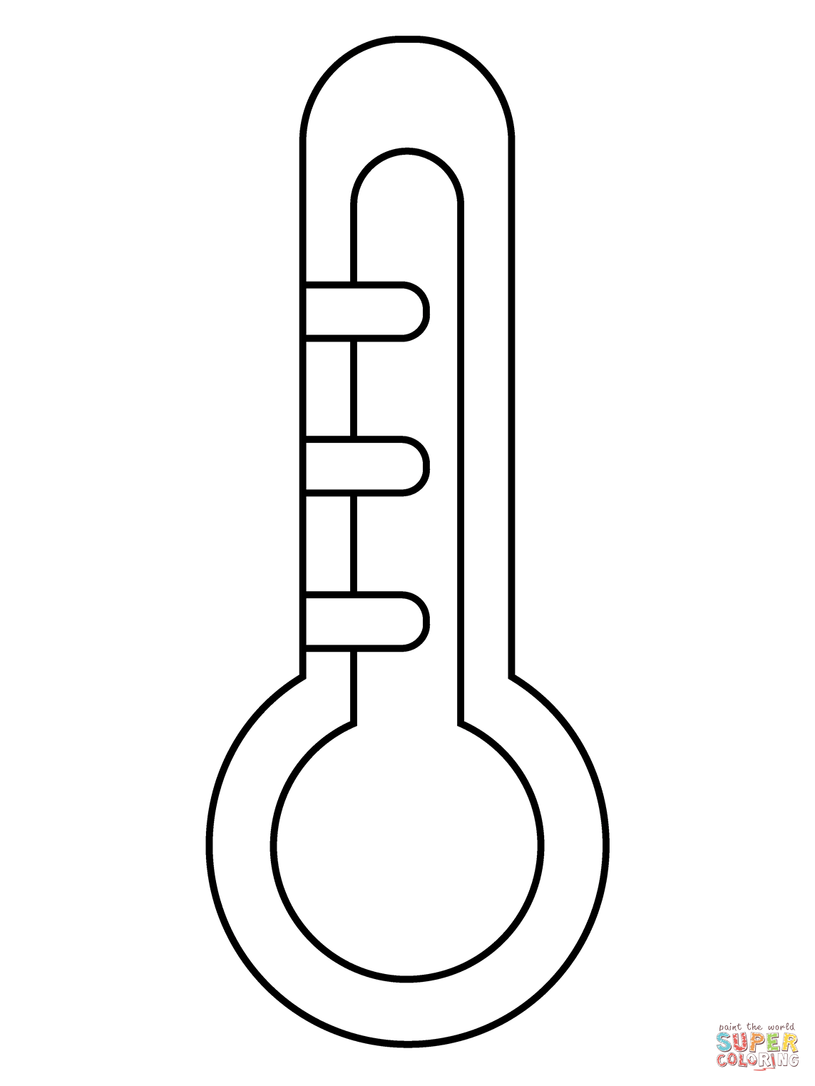 Thermometer emoji coloring page free printable coloring pages