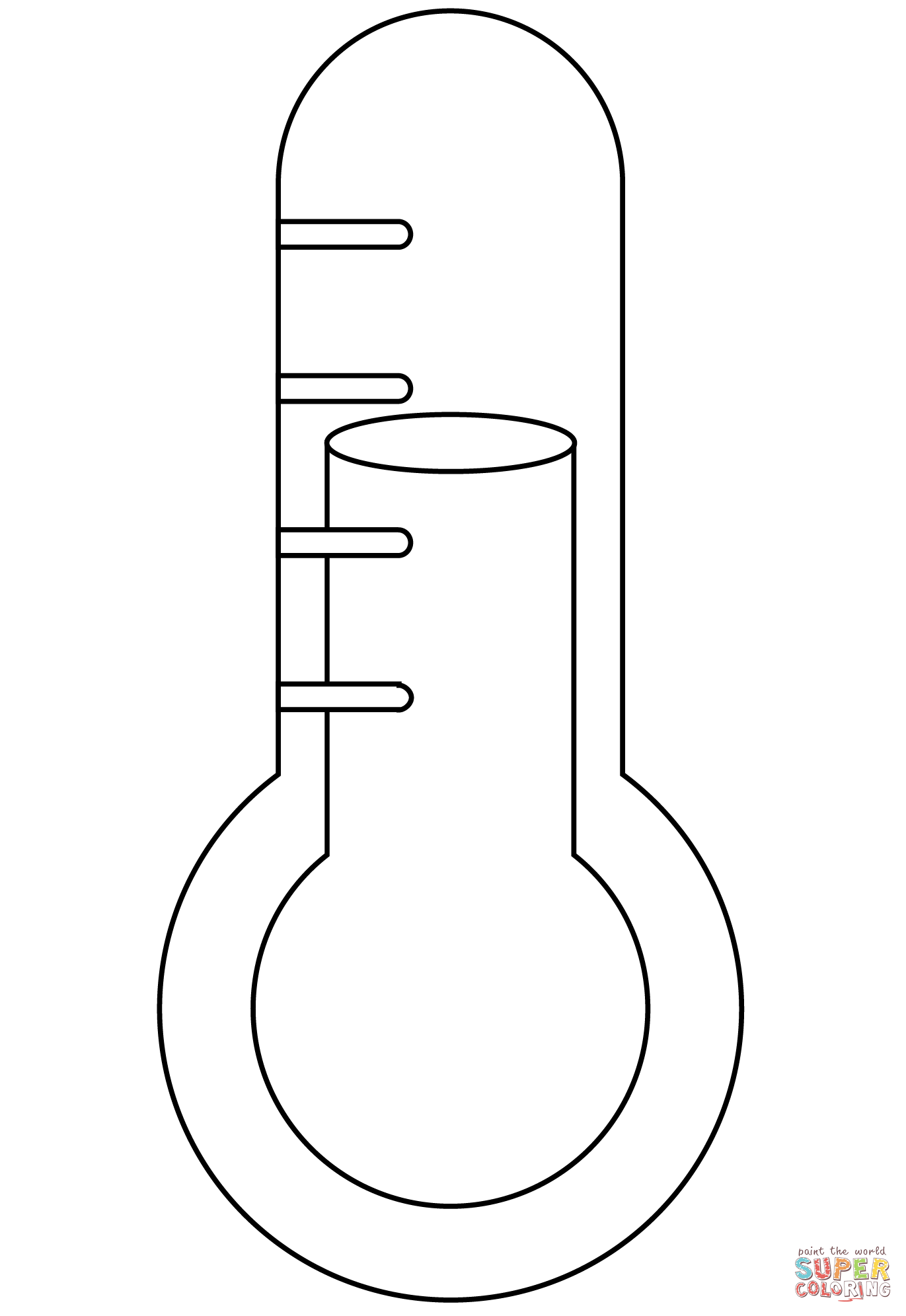 Thermometer emoji coloring page free printable coloring pages