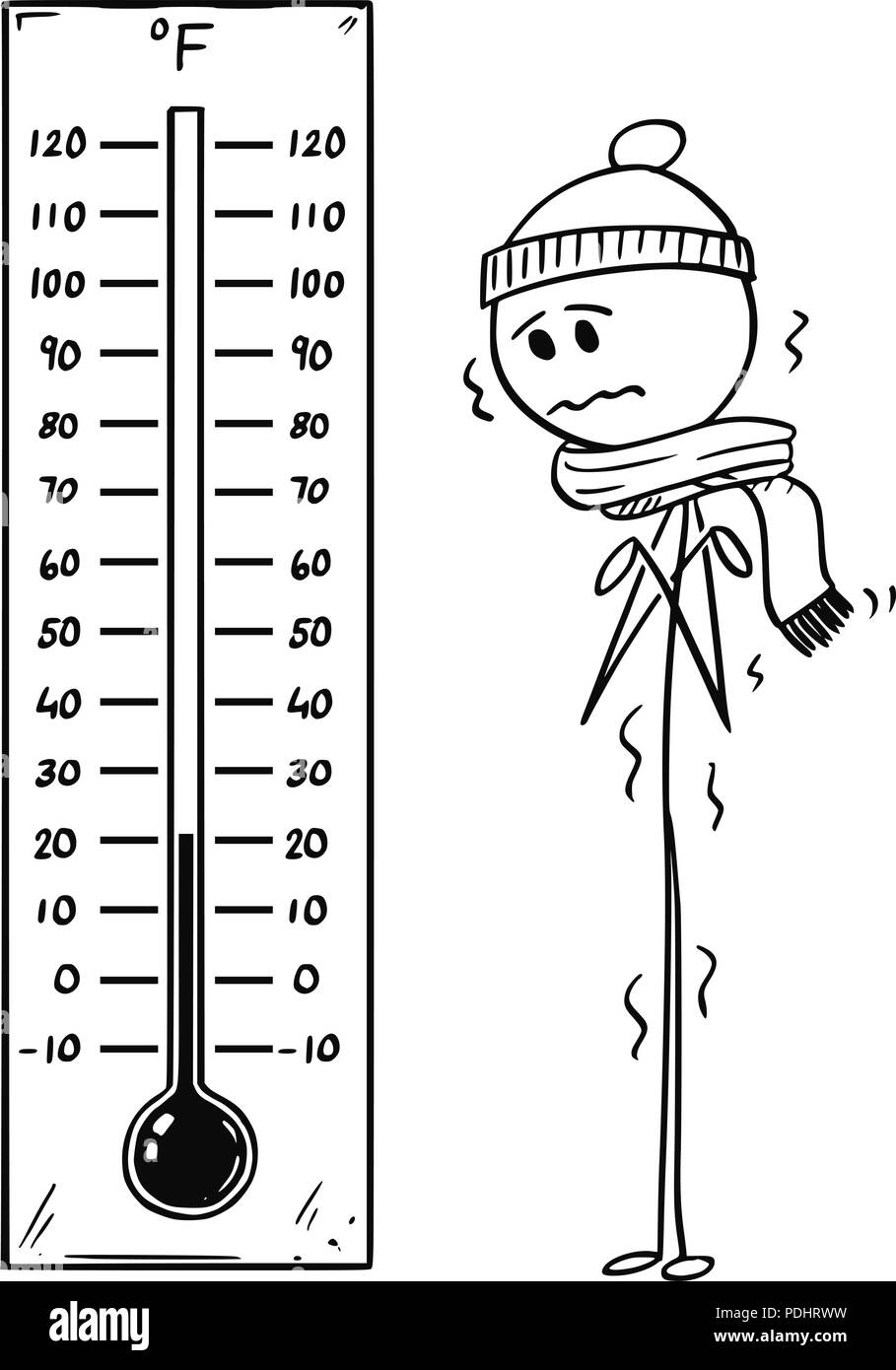 Thermometer weather black and white stock photos images