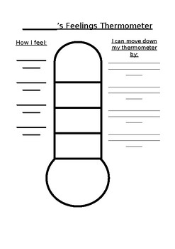 Emotional thermometer tpt