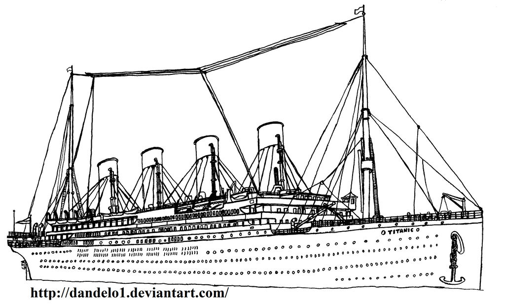 Rms titanic by dandelo on