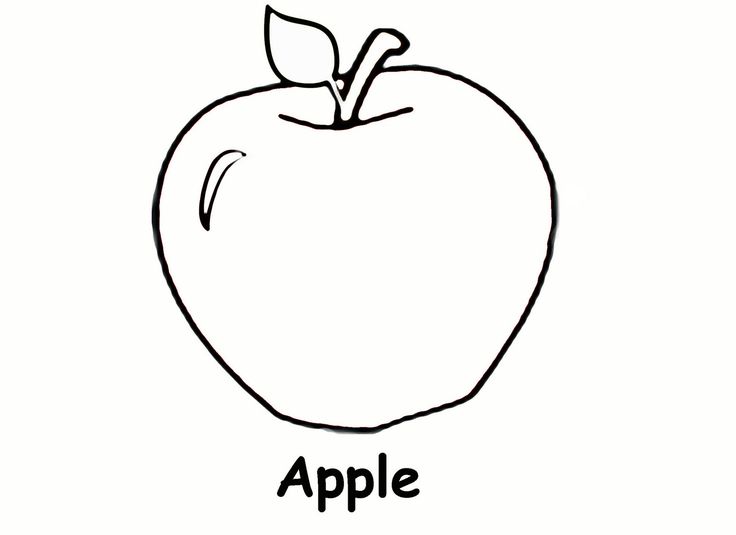 Preschool apple to print and color sidther free printable preschool level coloring pages apple coloring pages preschool coloring pages toddler coloring book