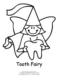 Dental coloring pages teeth