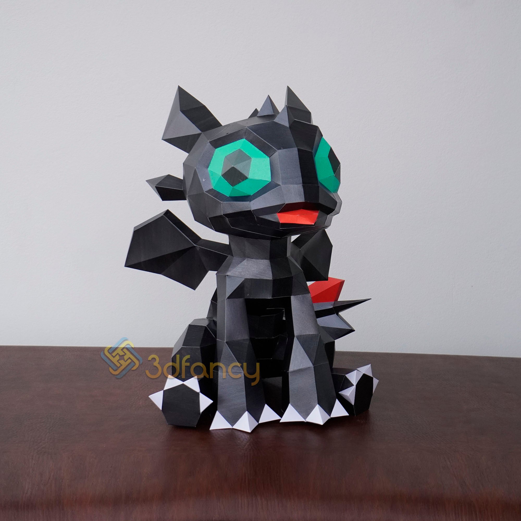 Toothless dragon papercraft pdf svg template â