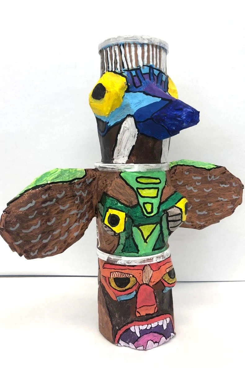 Teachable totem pole activities