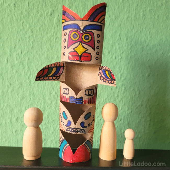 Totem pole craft
