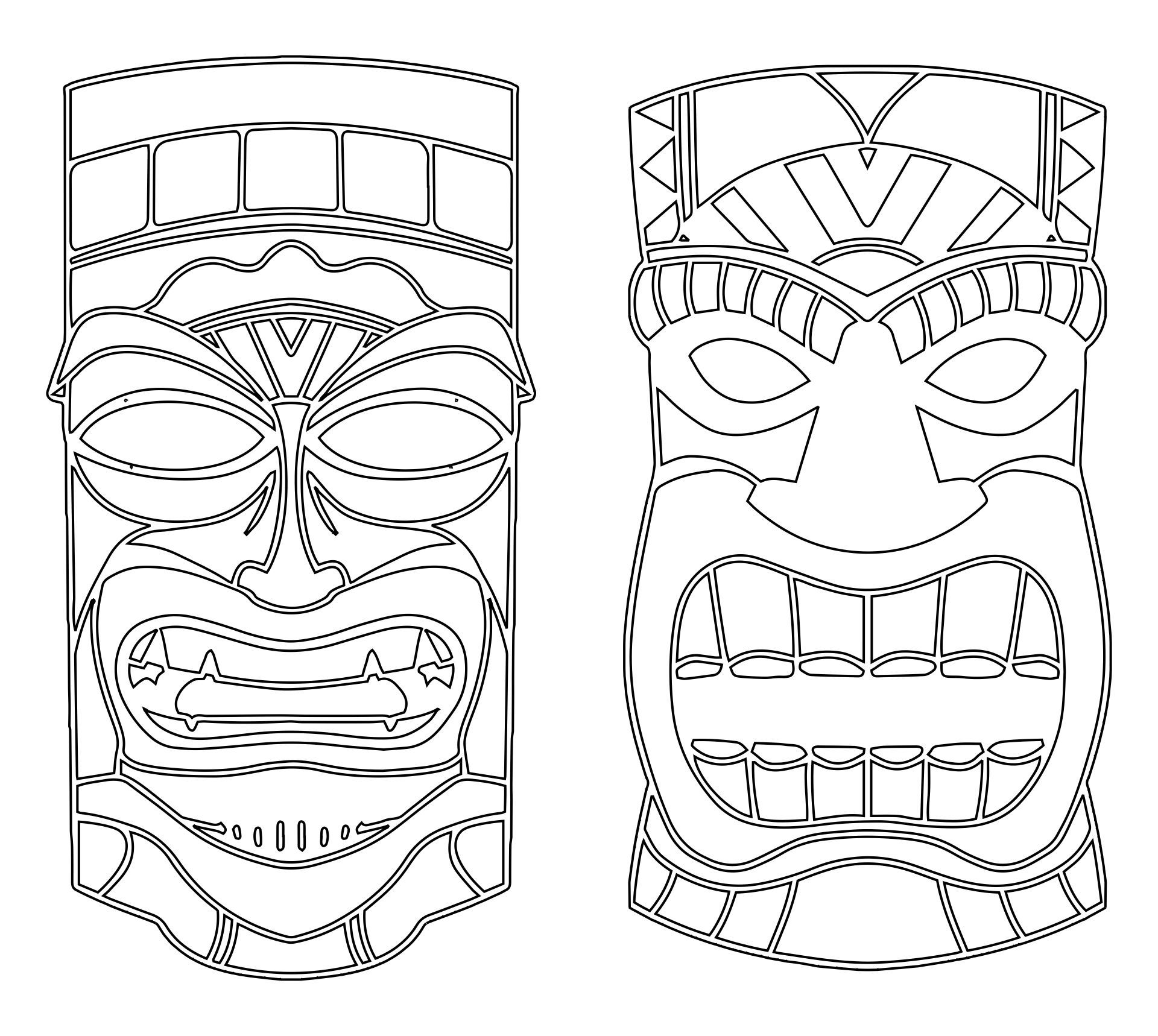 Printable totem pole patterns carving totem pole craft totem pole art totem pole