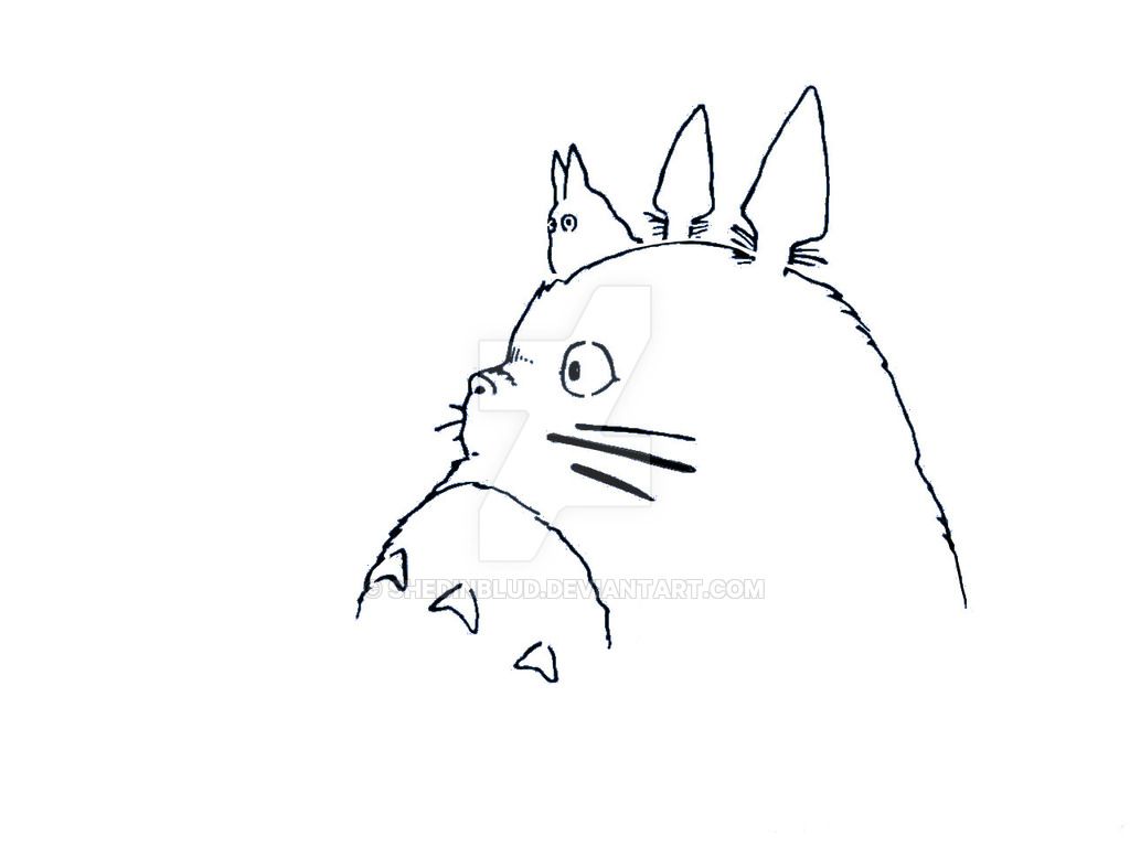 Totoro stencil totoro stencils pumpkin carvings stencils