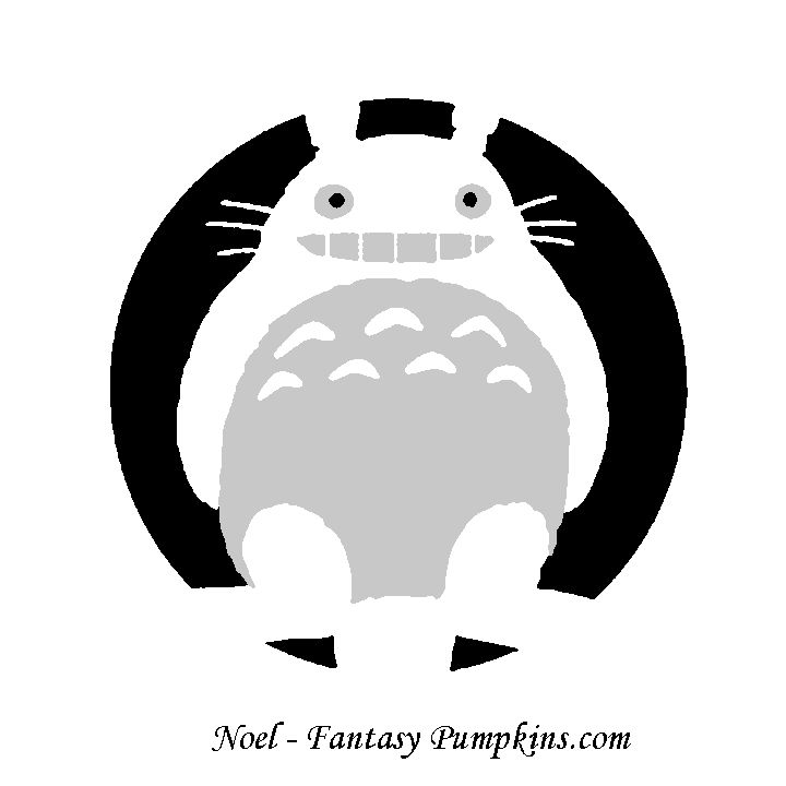 She hasnt seen the entire movie yet dvd decided not to work but totoro is ridiculoâ pumpk carvg patterns pumpk carvg patterns free pumpk carvg