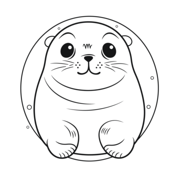 Easy seal outline png transparent images free download vector files