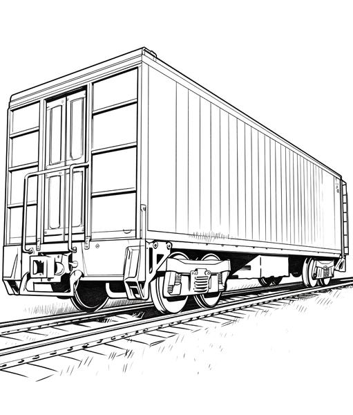 Free printable trains coloring pages list