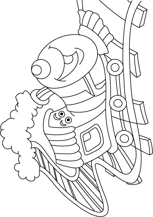 Cartoon train coloring page download free cartoon train coloring page for kids best coloring pages