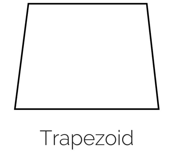 Free printable trapezoid shape