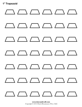 Trapezoid templates â tims printables