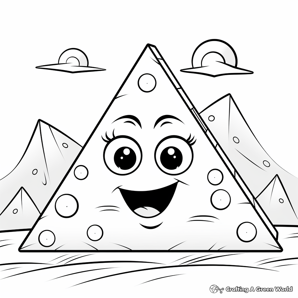 Trapezoid coloring pages